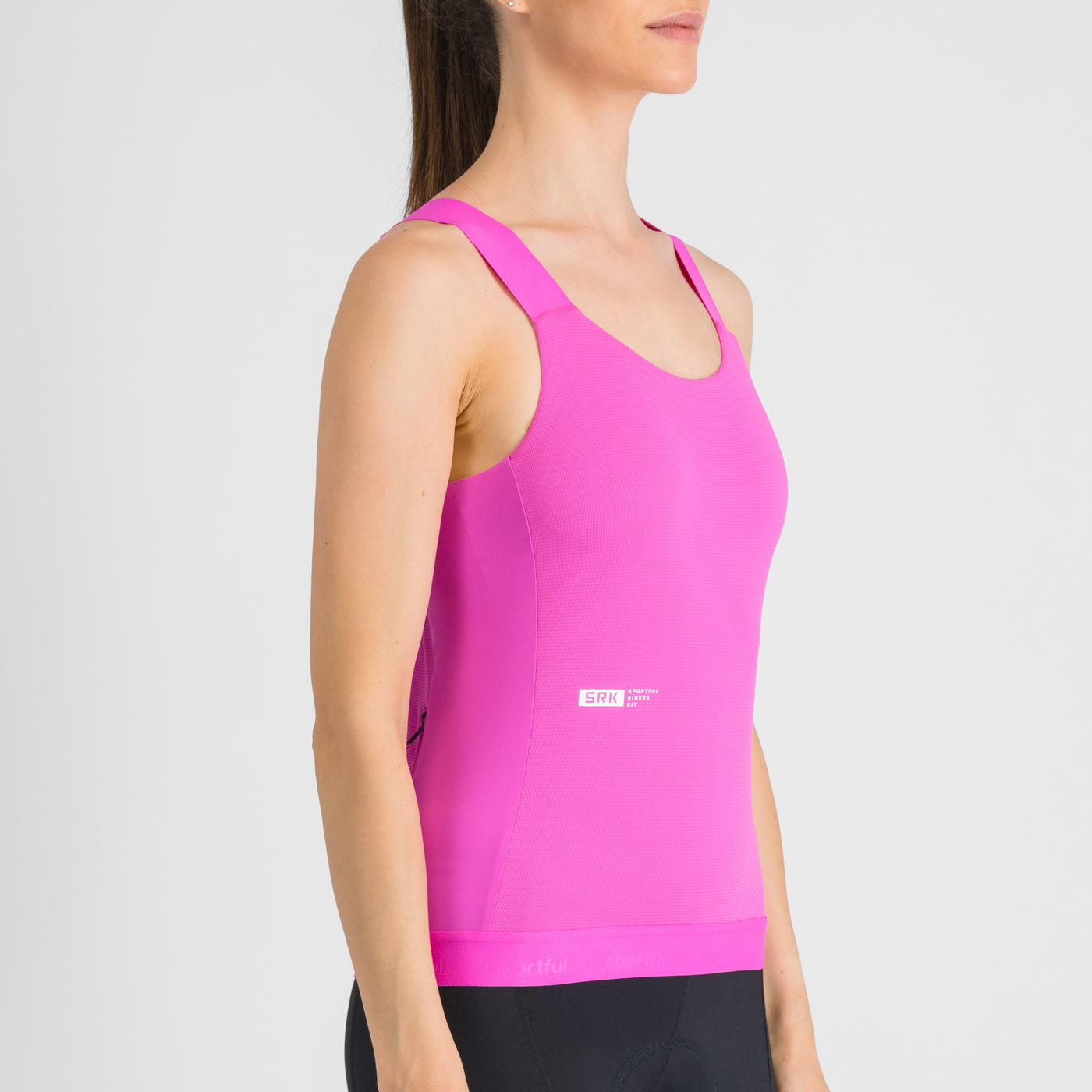 Naisten vaaleanpunainen SPORTFUL SRK TOP hihaton trikoo