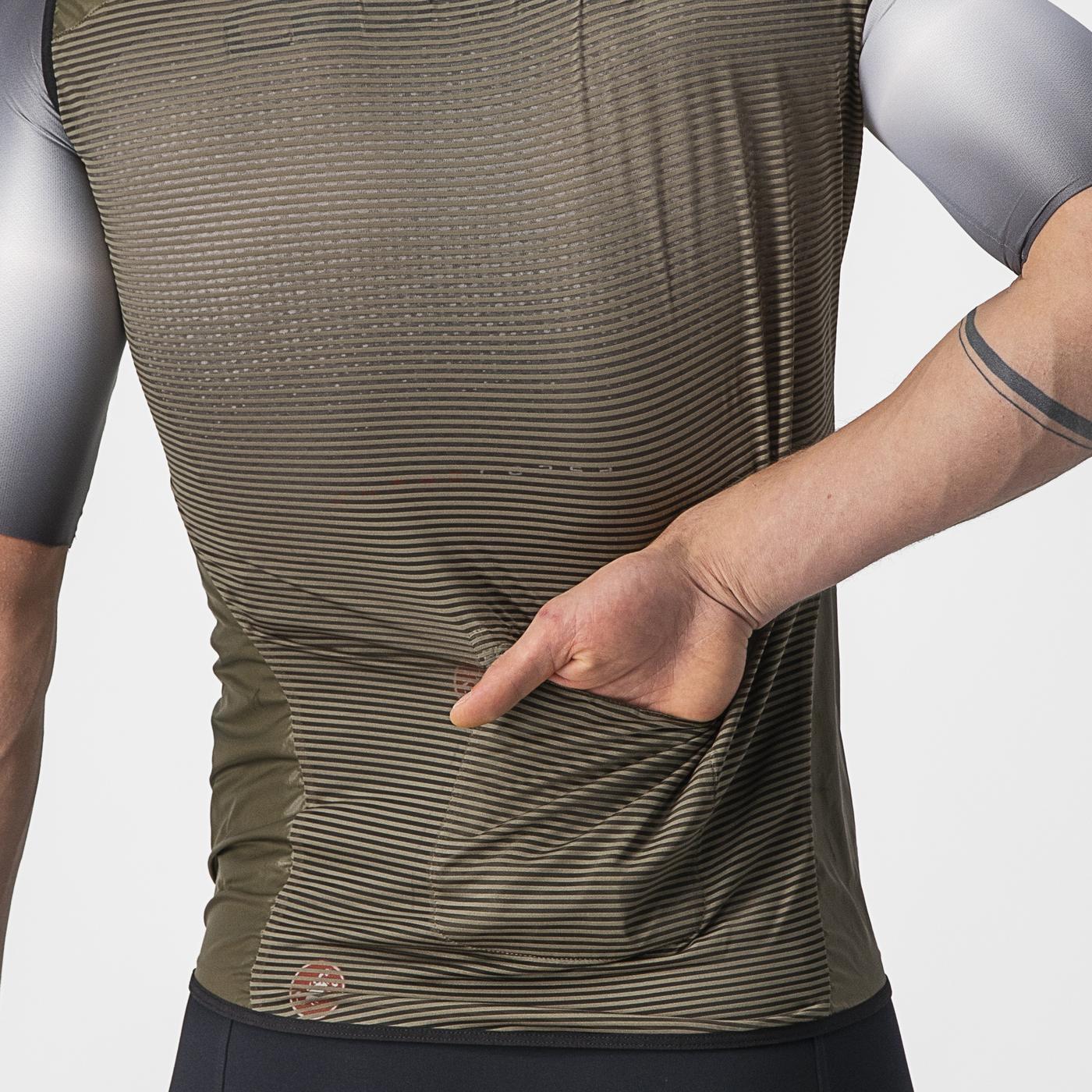 CASTELLI ARIA hihaton takki ruskea