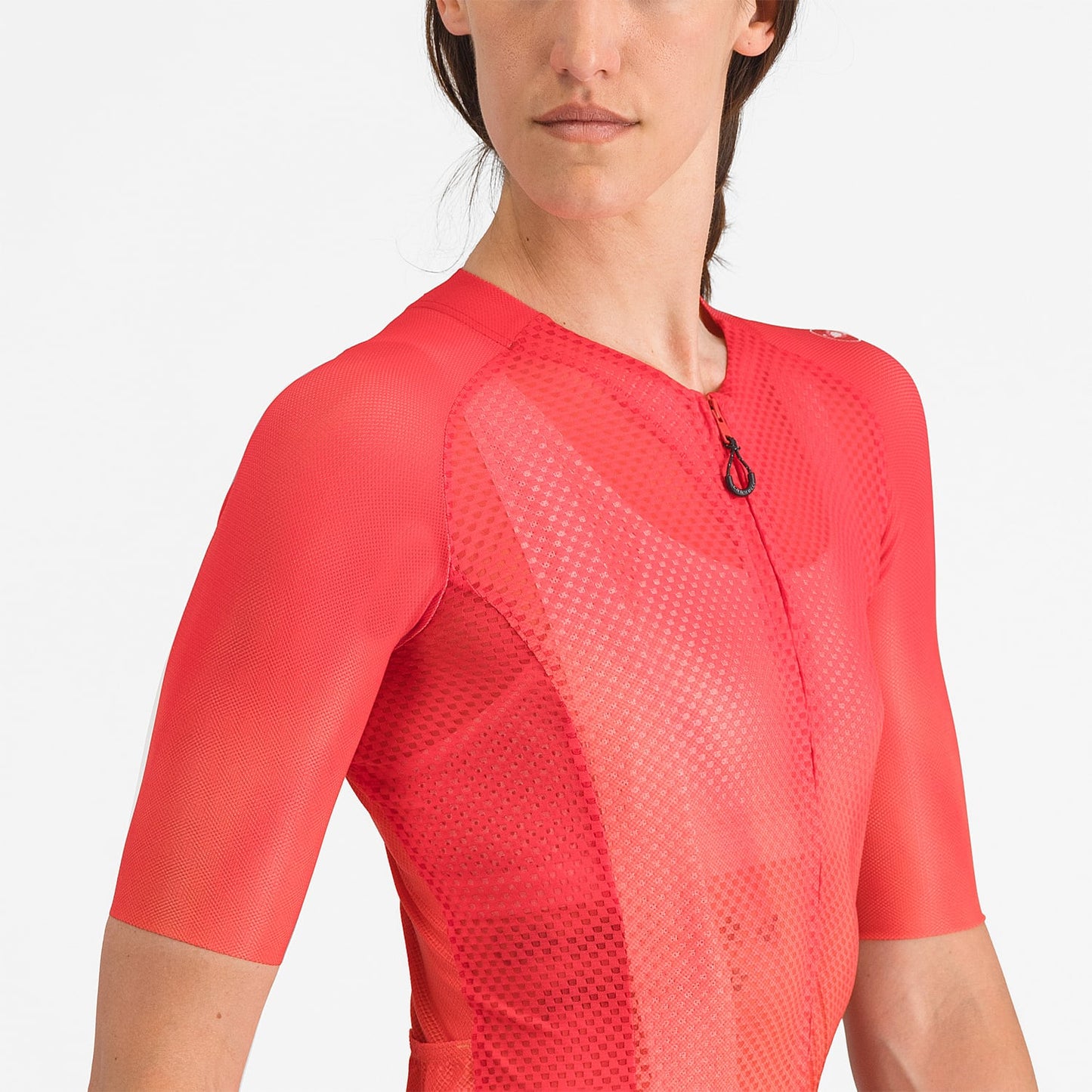 CASTELLI CLIMBER'S A/C Naisten lyhythihainen Hibiscus trikoo