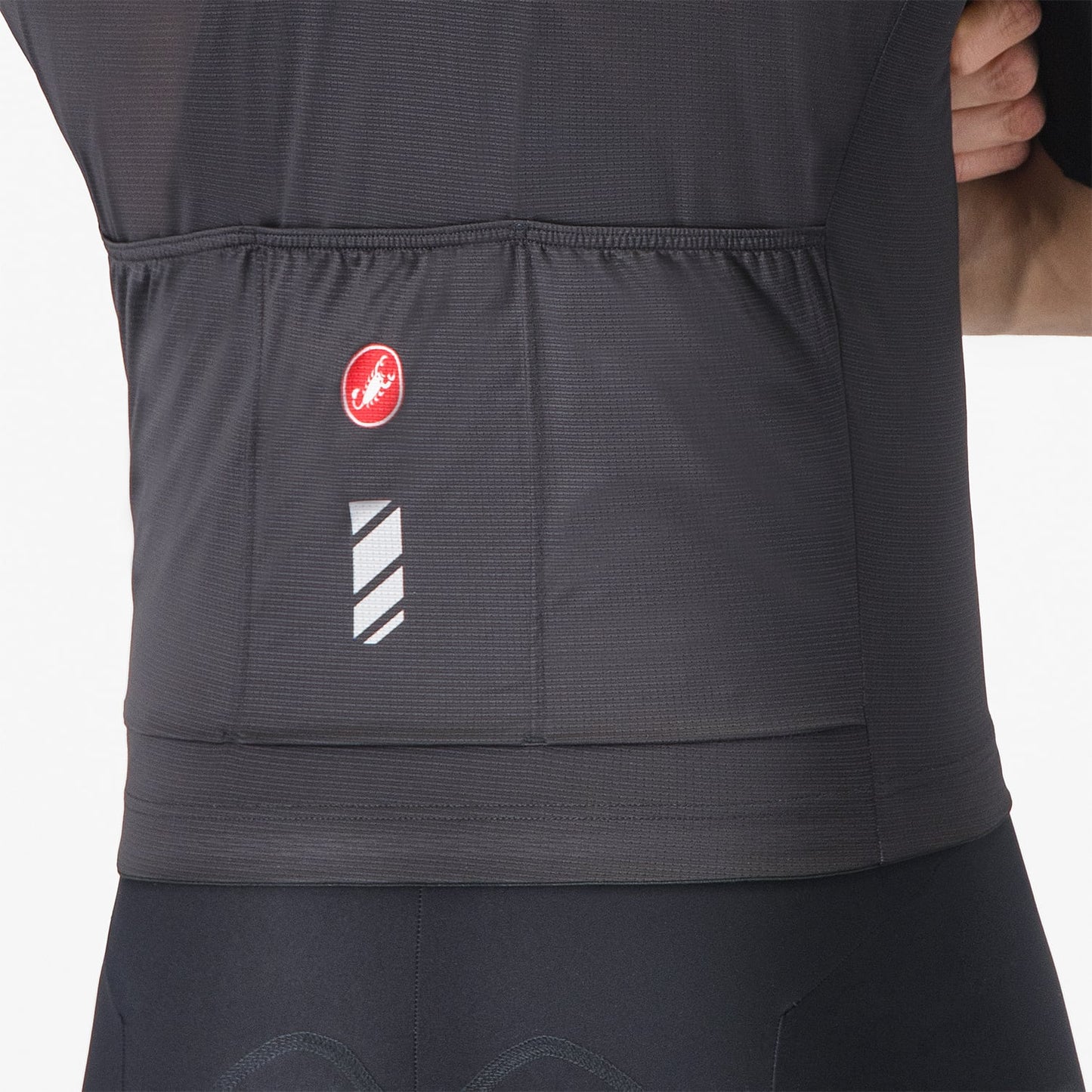 CASTELLI UNLIMITED ENTRATA 3 lyhythihainen Jersey musta