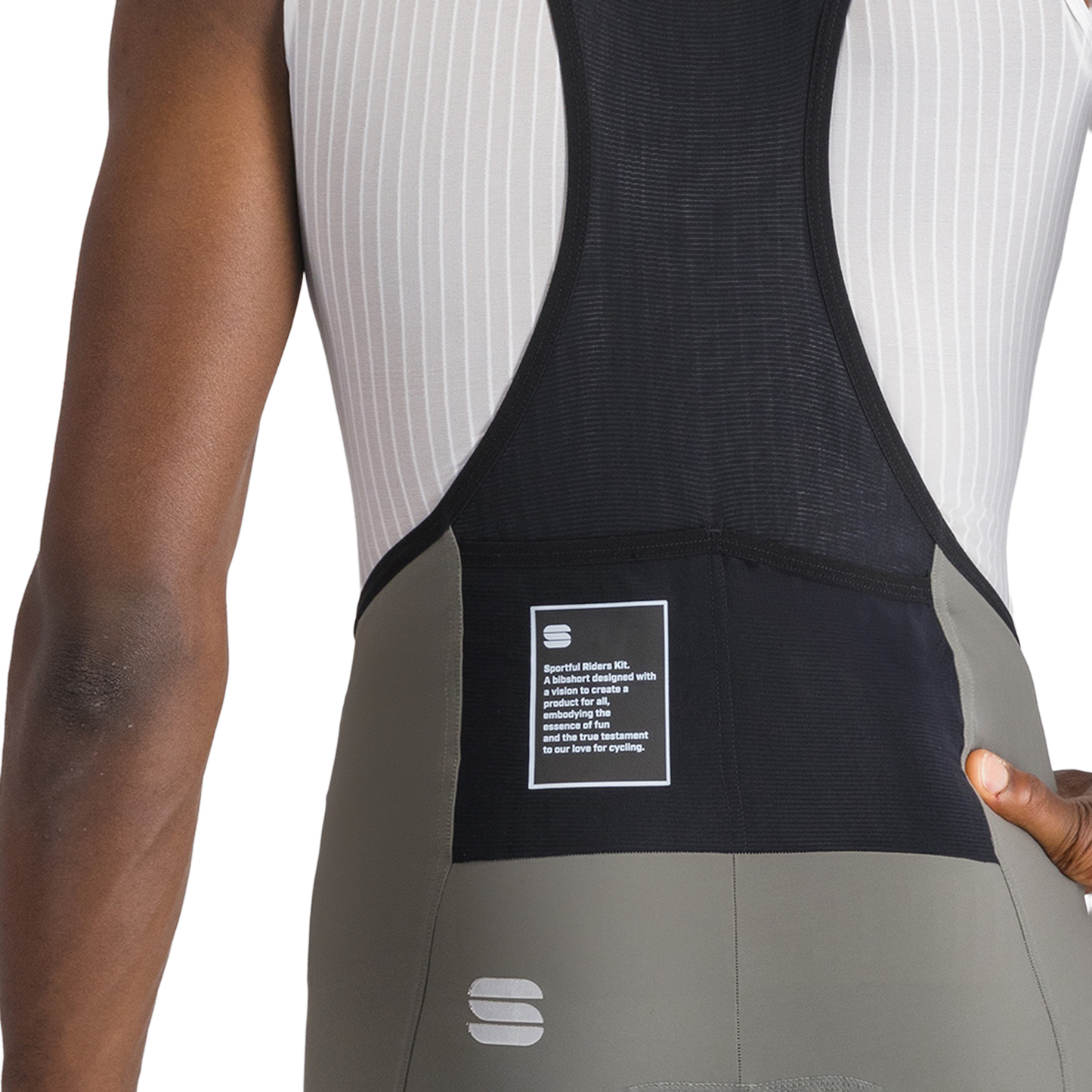 SPORTFUL SRK Bib Short harmaa