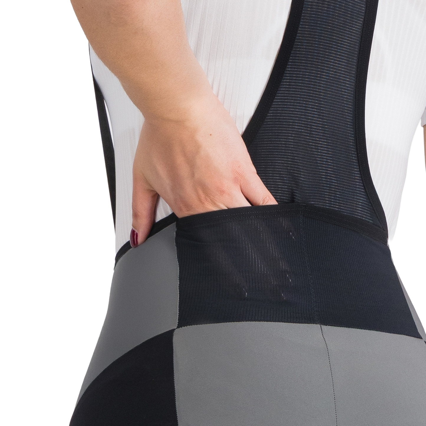 Naisten SPORTFUL SUPERGIARA 2 Bibshortit harmaa/musta