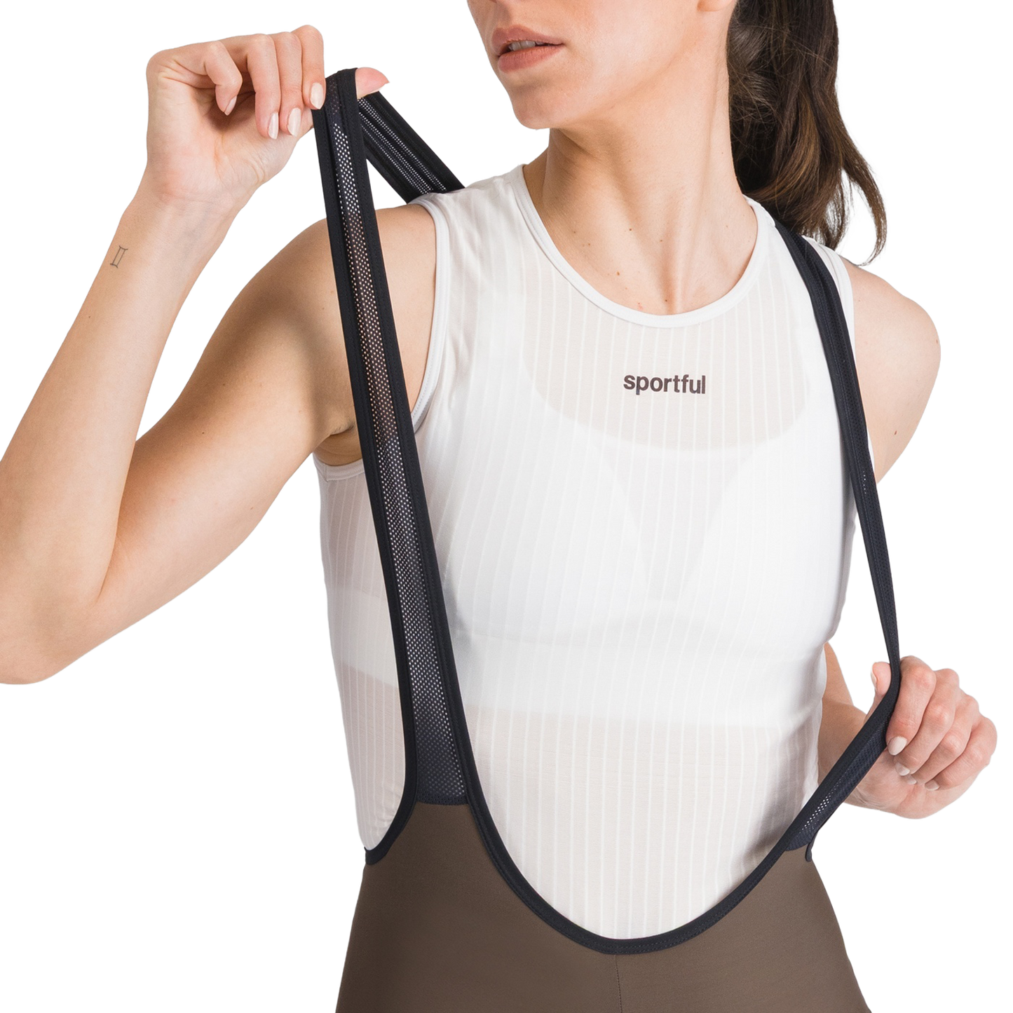 Naisten SPORTFUL GIARA 2 Bib Short Ruskea