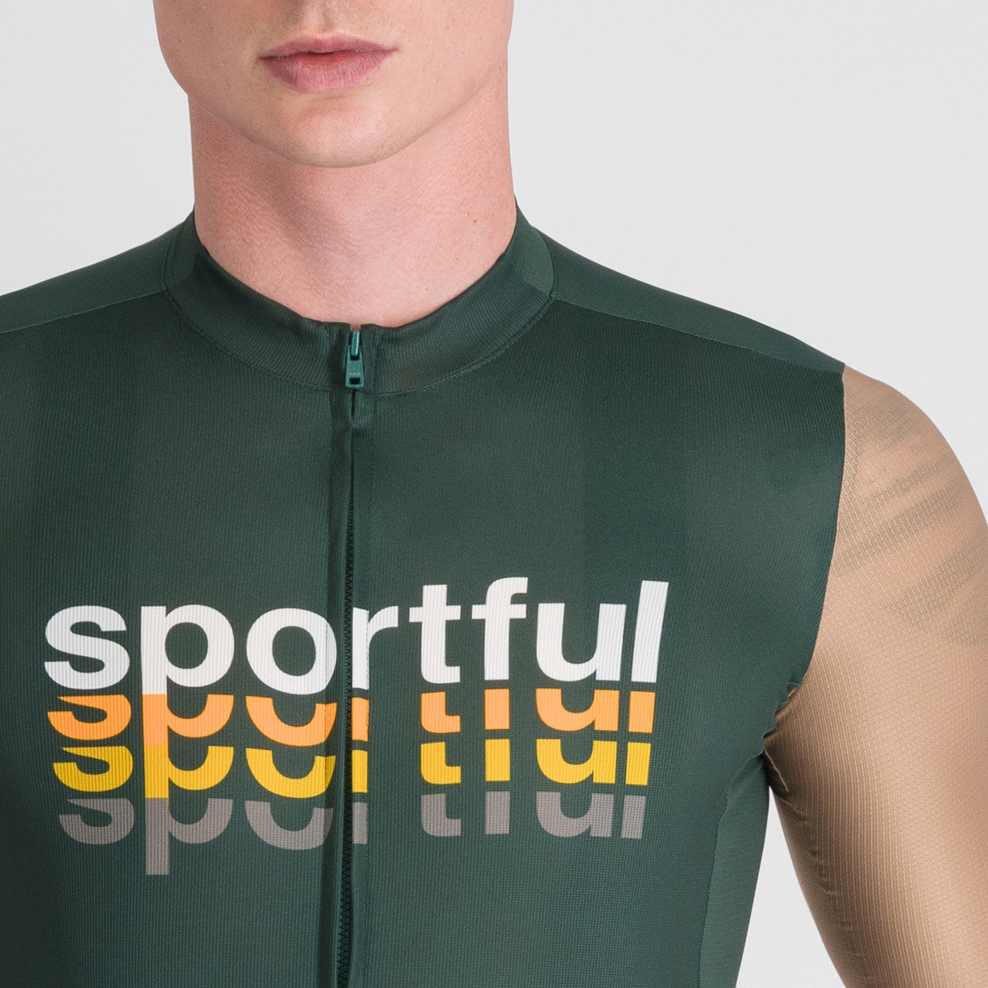 SPORTFUL SUPERGIARA 2 LOGO lyhythihainen trikoo Khaki