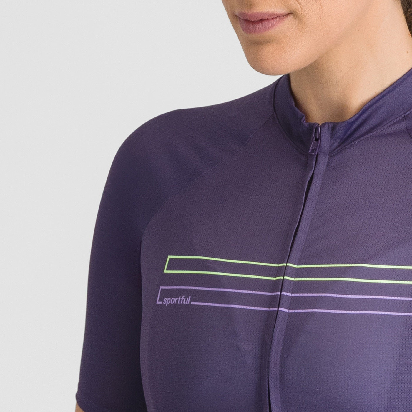 Naisten SPORTFUL STARLIGHT 2 lyhythihainen trikoo violetti