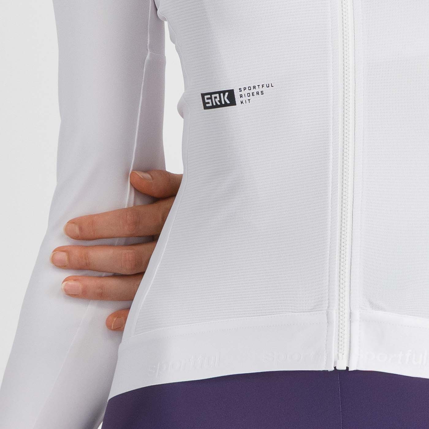 SPORTFUL SRK Naisten pitkähihainen Jersey Valkoinen