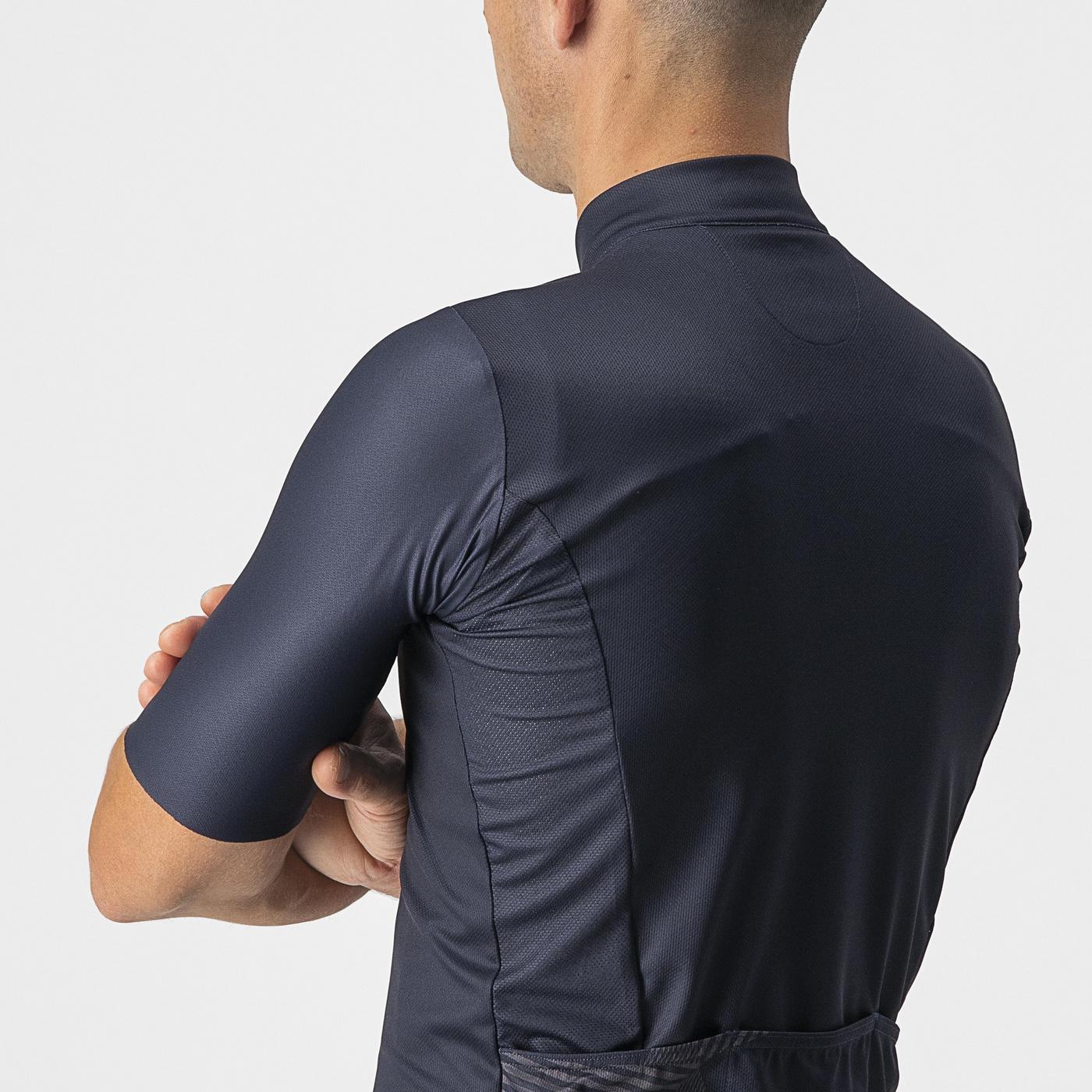 CASTELLI 13 SCREEN lyhythihainen trikoo Sininen/punainen
