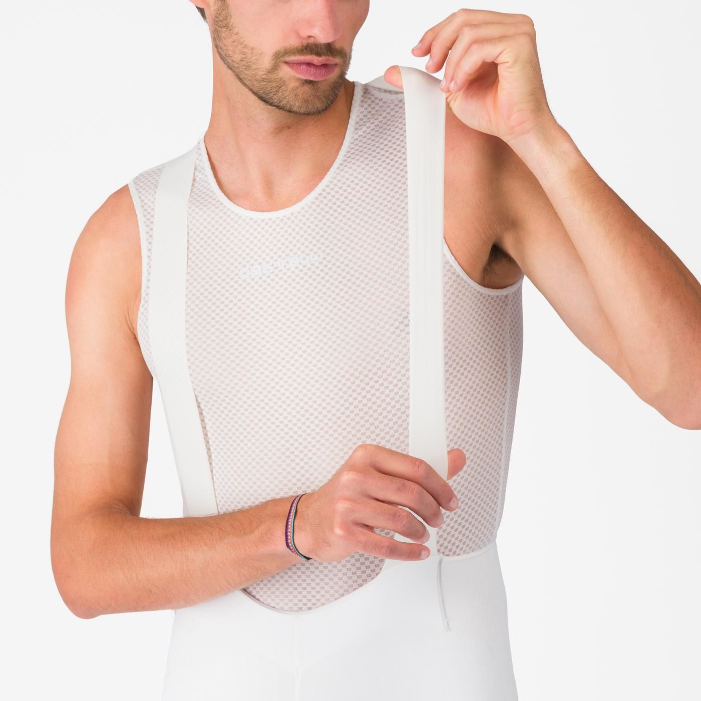 CASTELLI FREE AERO RACE Bib Tight S Valkoinen