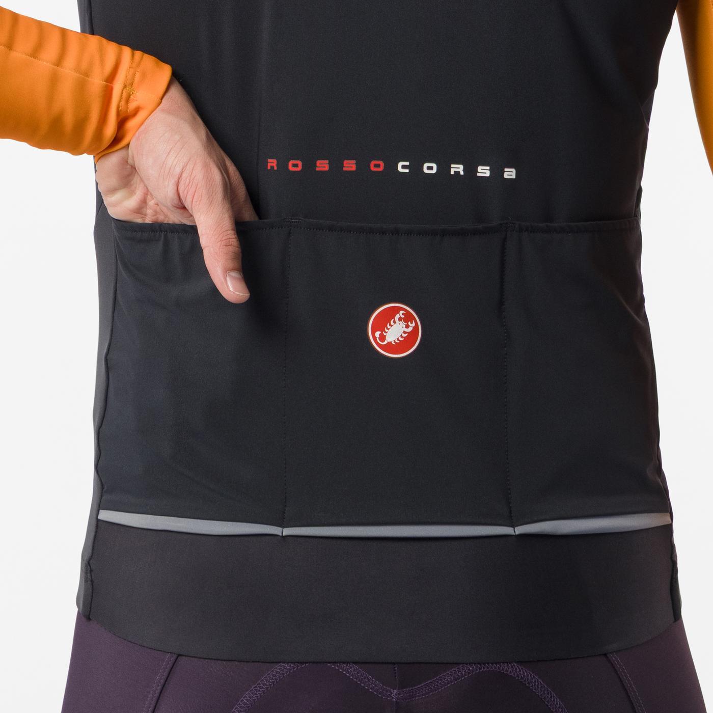 CASTELLI PERFETTO AIR takki Musta