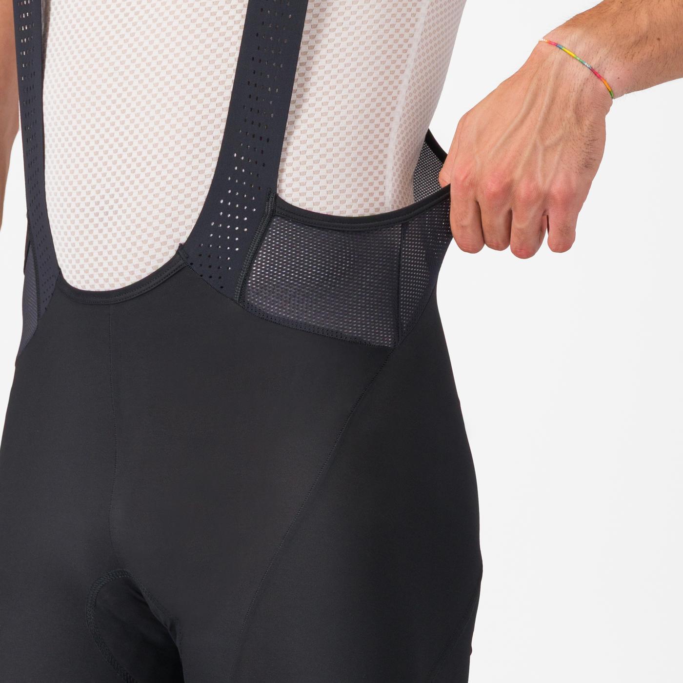 CASTELLI ENDURANCE 4 Bib Short, musta