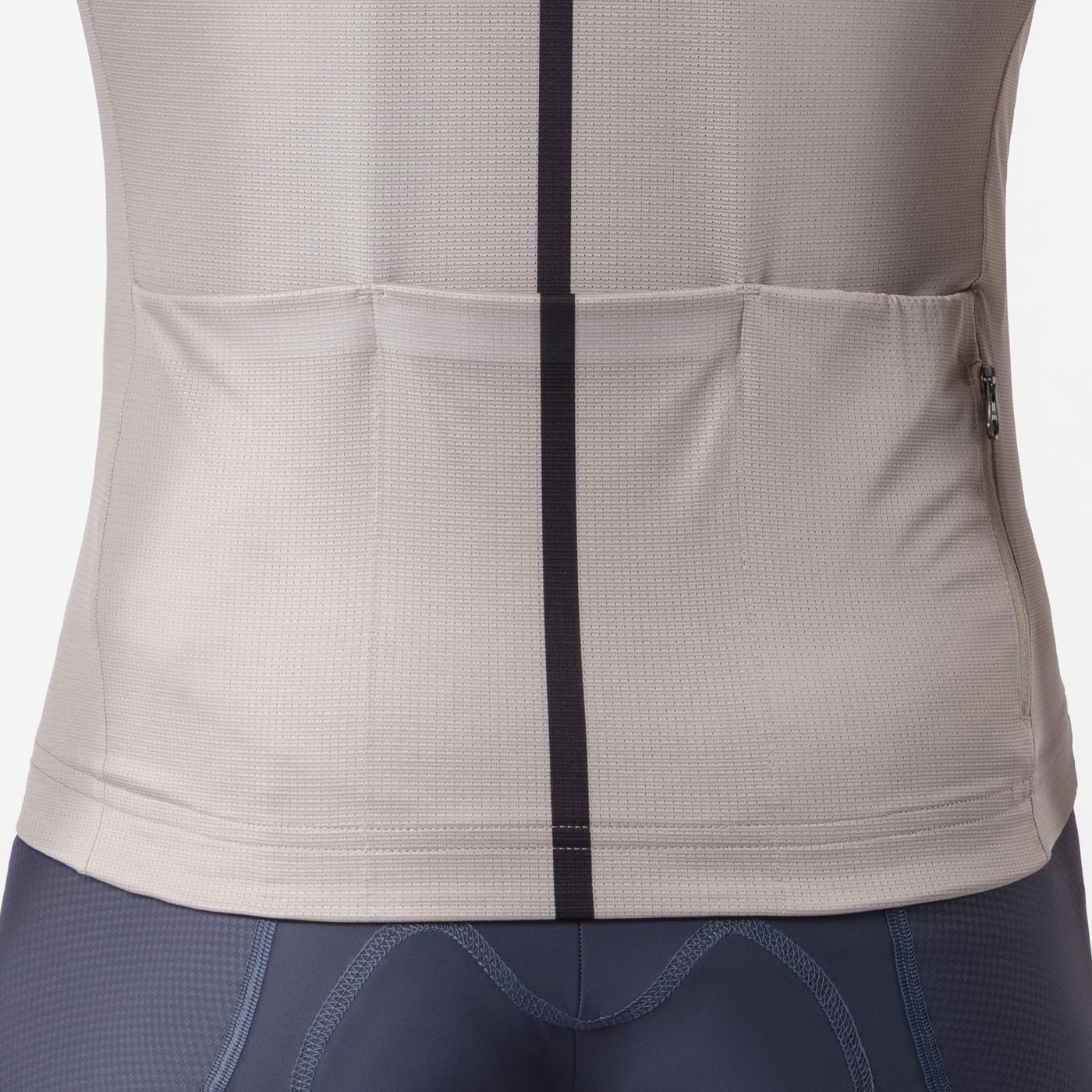 CASTELLI DRITTONE LOGO Lyhythihainen savipaitapusero