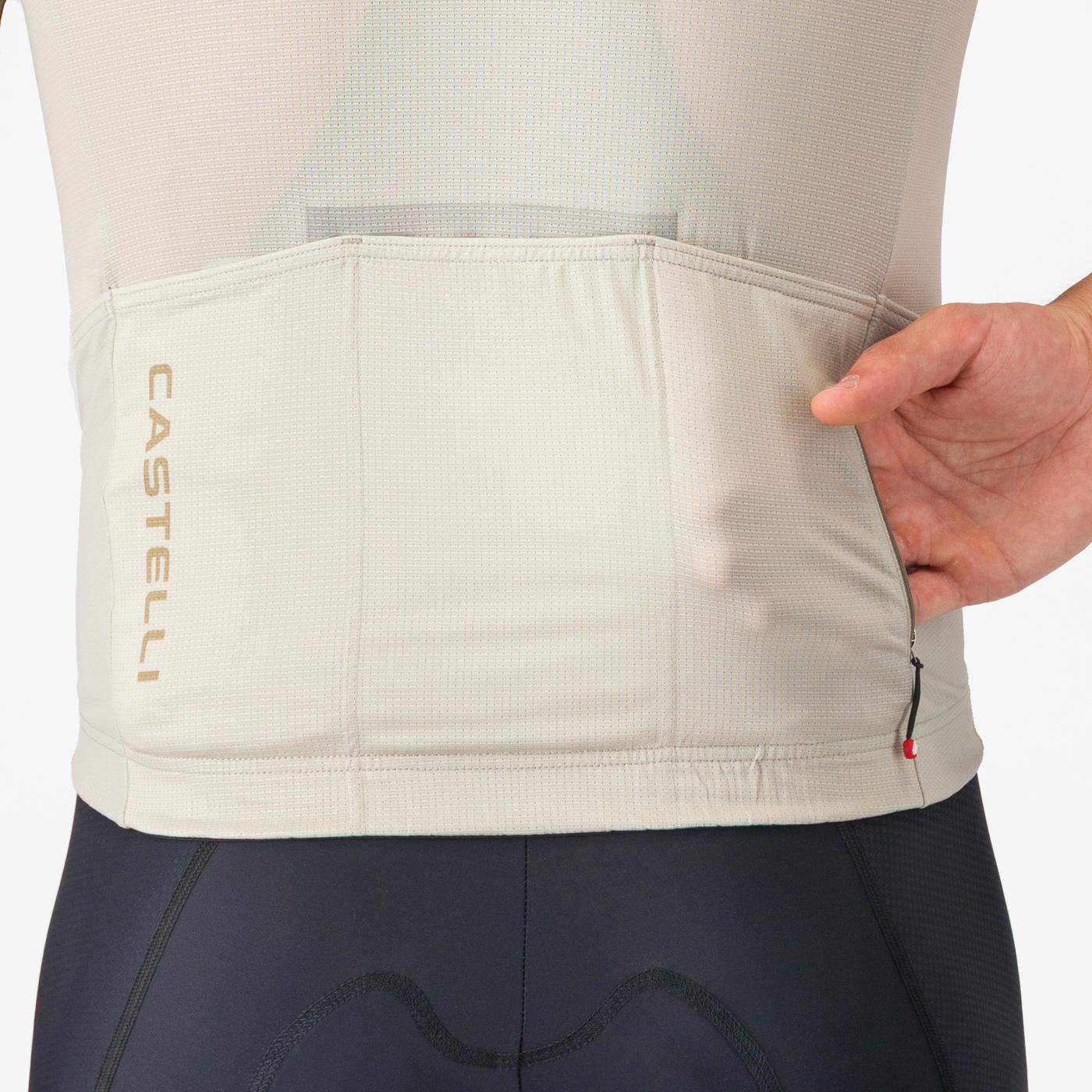 CASTELLI UNLIMITED ENDURANCE 3 JERSEY Beige/Khaki