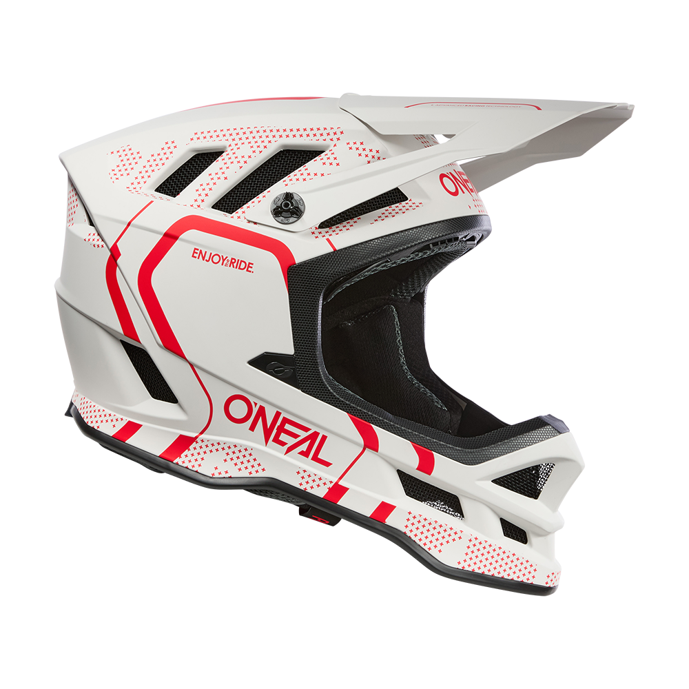 O'NEAL BLADE POLYACRYLITE STRIKE MTB-kypärä Valkoinen/punainen