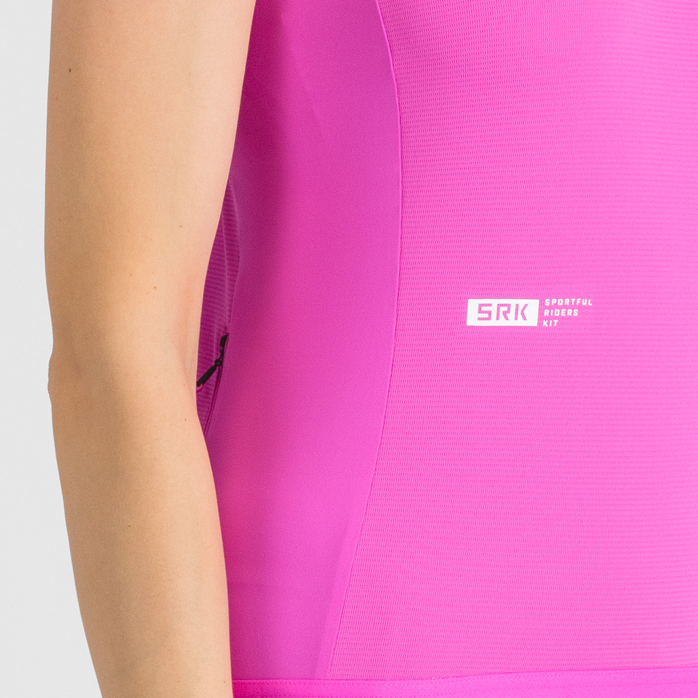 Naisten vaaleanpunainen SPORTFUL SRK TOP hihaton trikoo