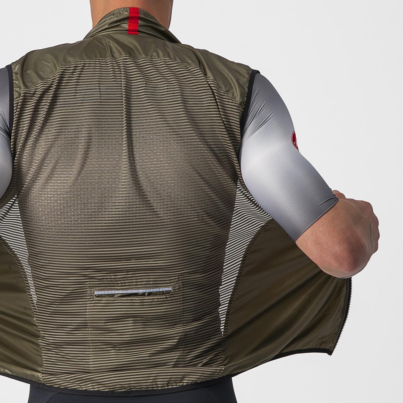 CASTELLI ARIA hihaton takki ruskea