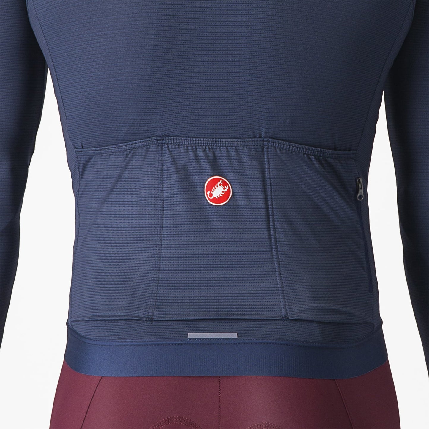 CASTELLI ESPRESSO pitkähihainen trikoo Navy 2025