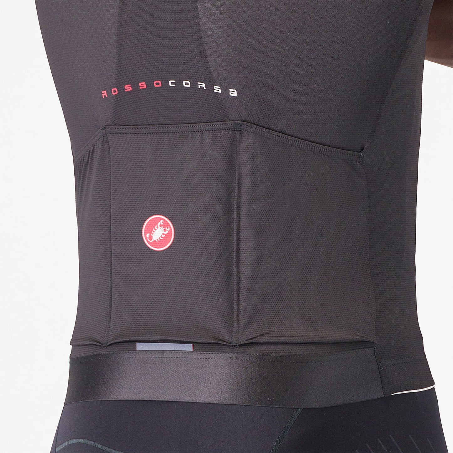 CASTELLI AERO RACE 8S lyhythihainen trikoo musta
