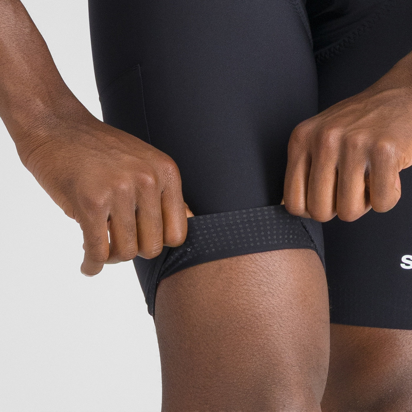 SPORTFUL G-SUIT lyhythihainen musta/valkoinen