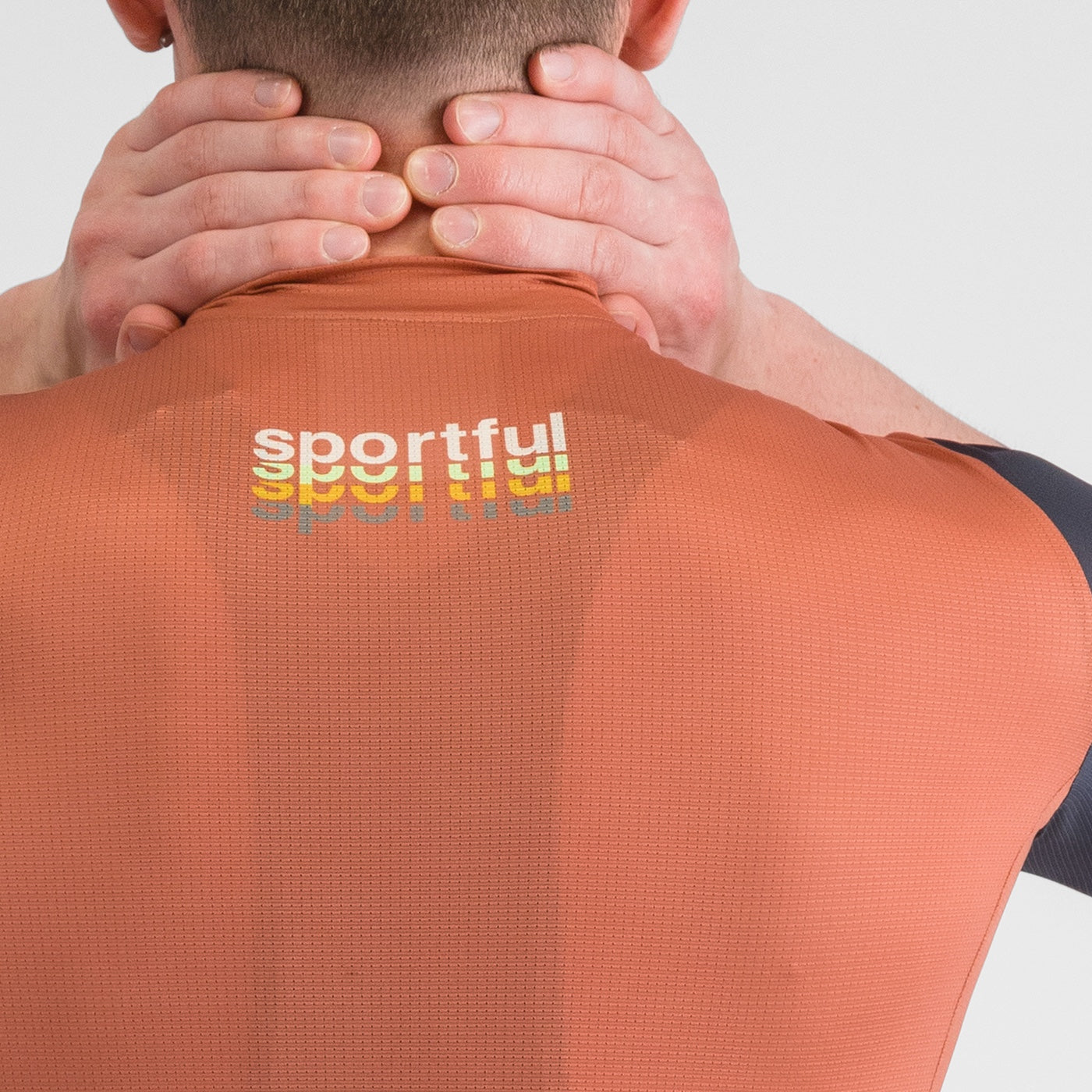 SPORTFUL SUPERGIARA 2 LOGO lyhythihainen trikoo oranssi
