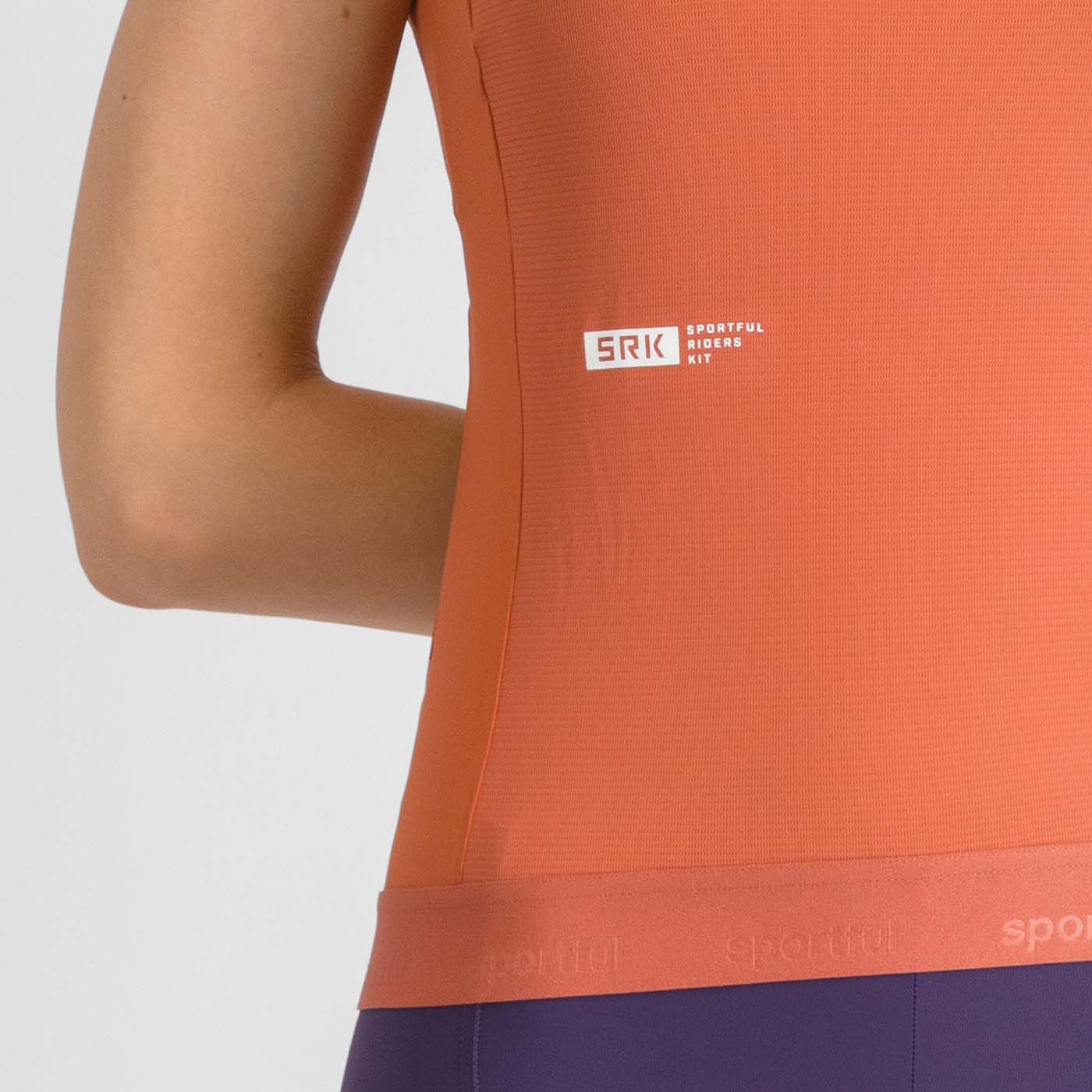 Naisten SPORTFUL SRK TOP hihaton Jersey oranssi