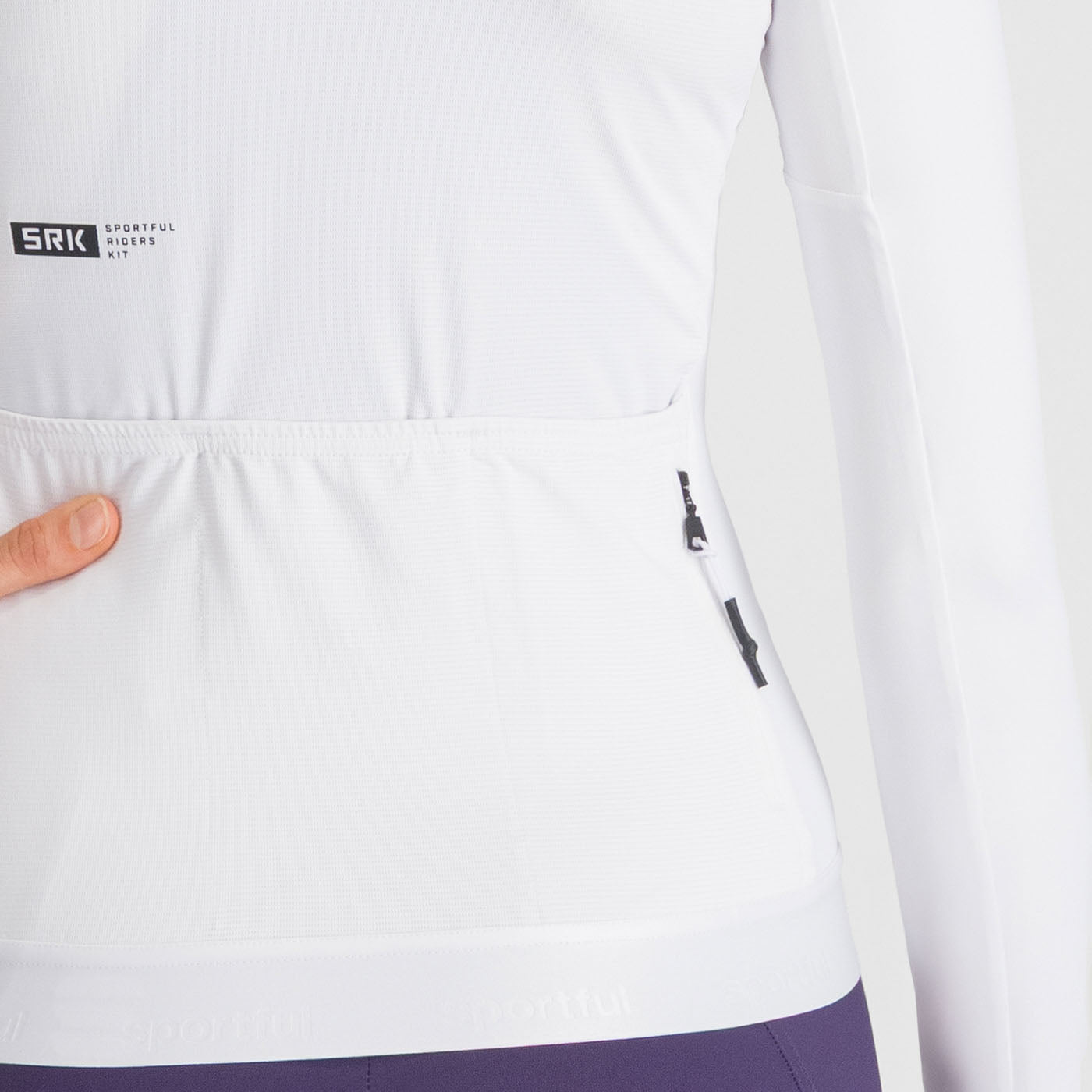 SPORTFUL SRK Naisten pitkähihainen Jersey Valkoinen