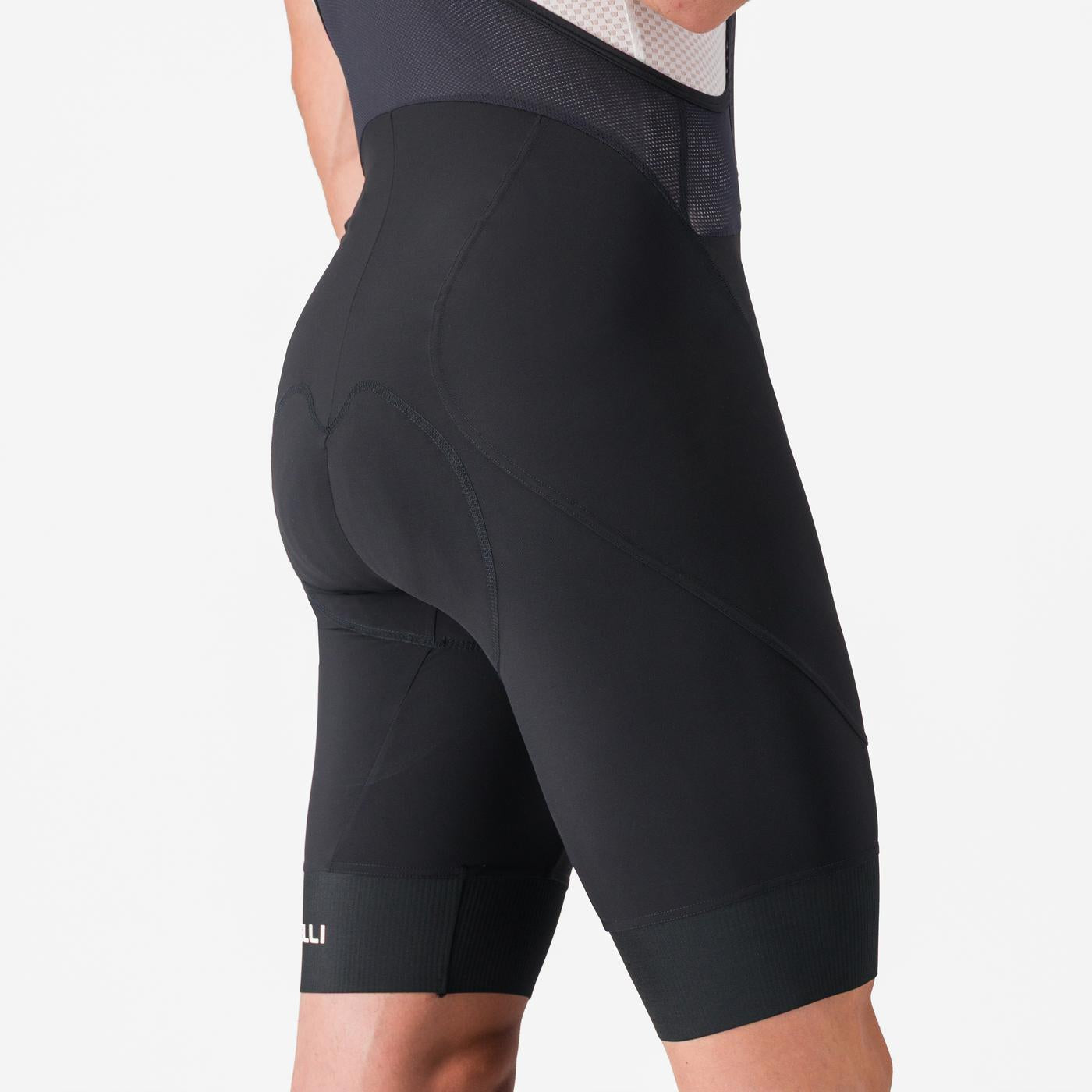 CASTELLI ENDURANCE 4 Bib Short, musta
