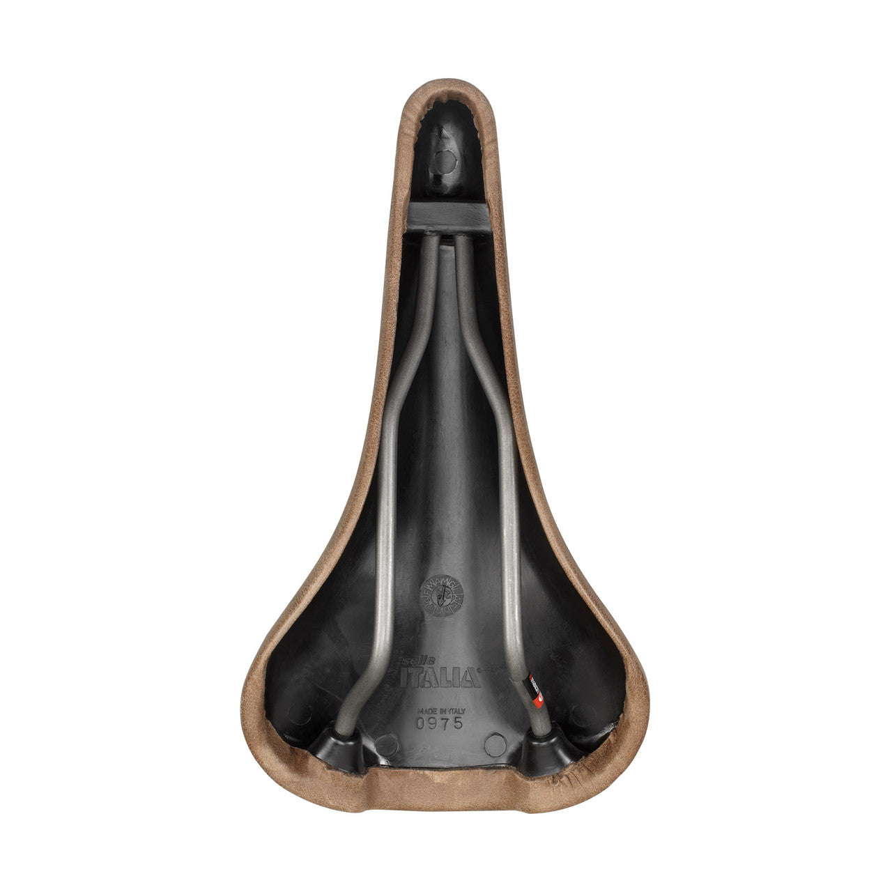 SELLE ITALIA TURBO BULLITT L1 146 mm satula teräskiskoilla ruskea