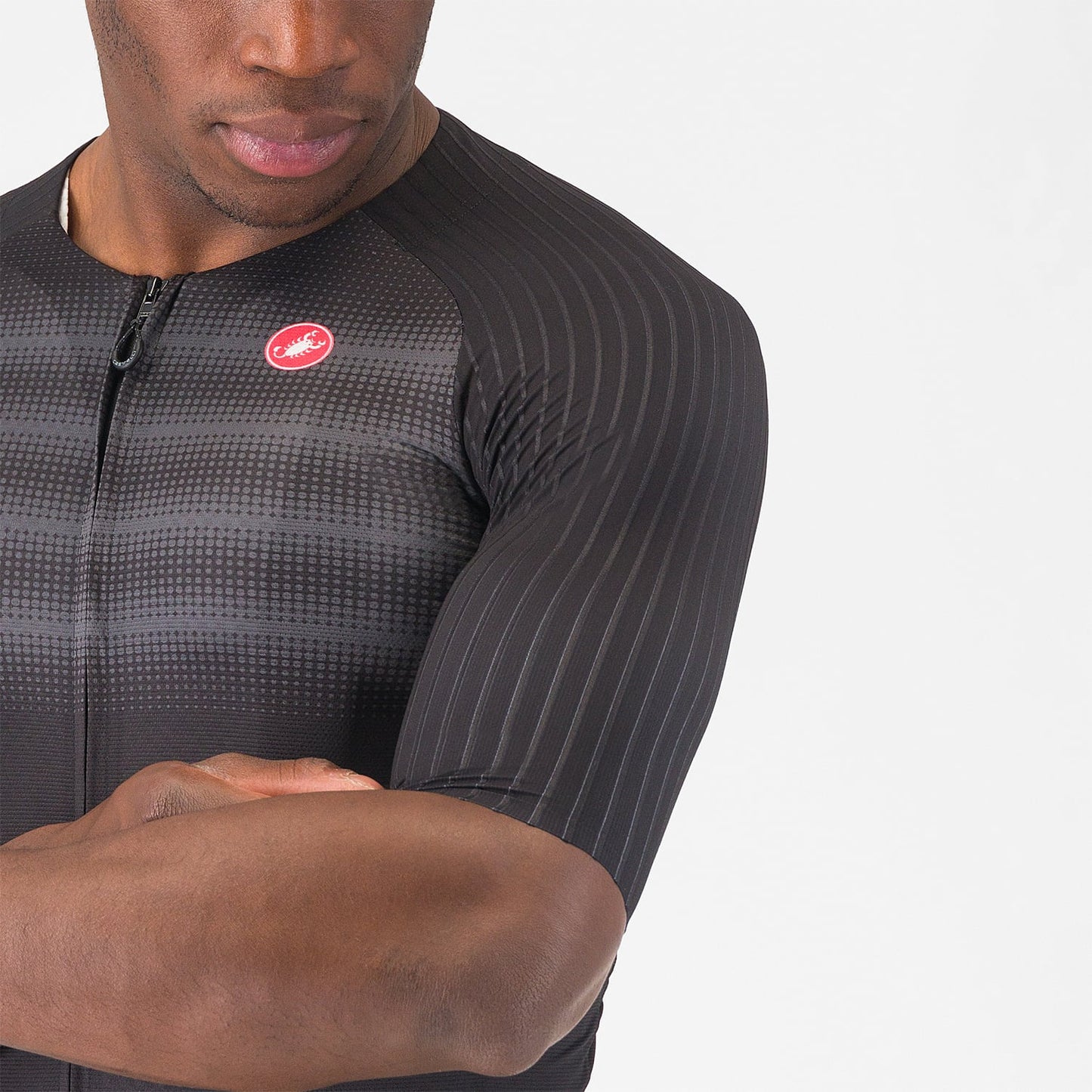 CASTELLI AERO RACE 8S lyhythihainen trikoo musta