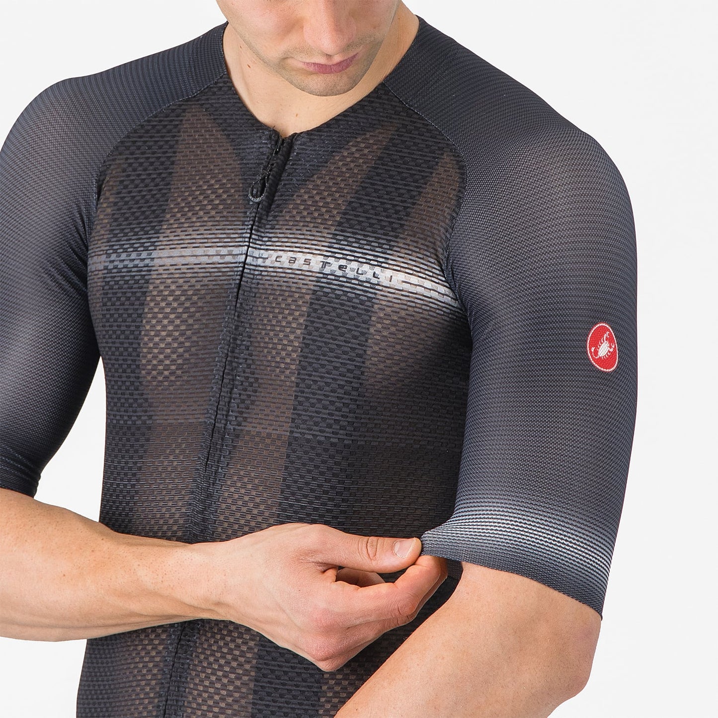 CASTELLI CLIMBER'S A/C Lyhythihainen Jersey Musta