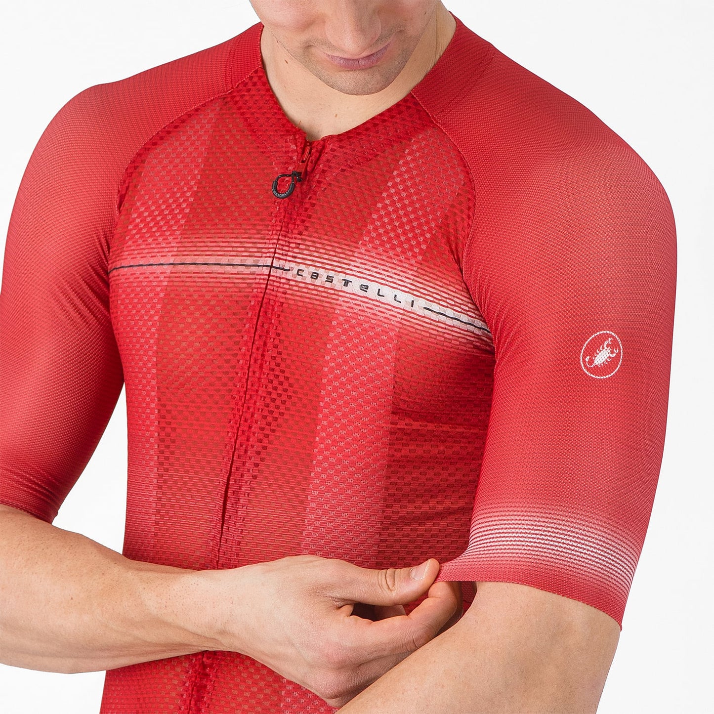 CASTELLI CLIMBER'S A/C Lyhythihainen Jersey punainen