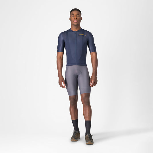 CASTELLI UNLIMITED ENTRATA 3 lyhythihainen trikoo Navy