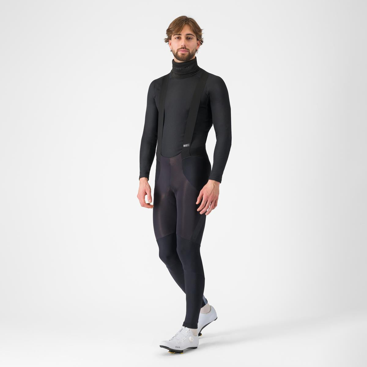 CASTELLI FLANDERS 2 HIGH NECK WARMER pitkähihainen alusvaate musta