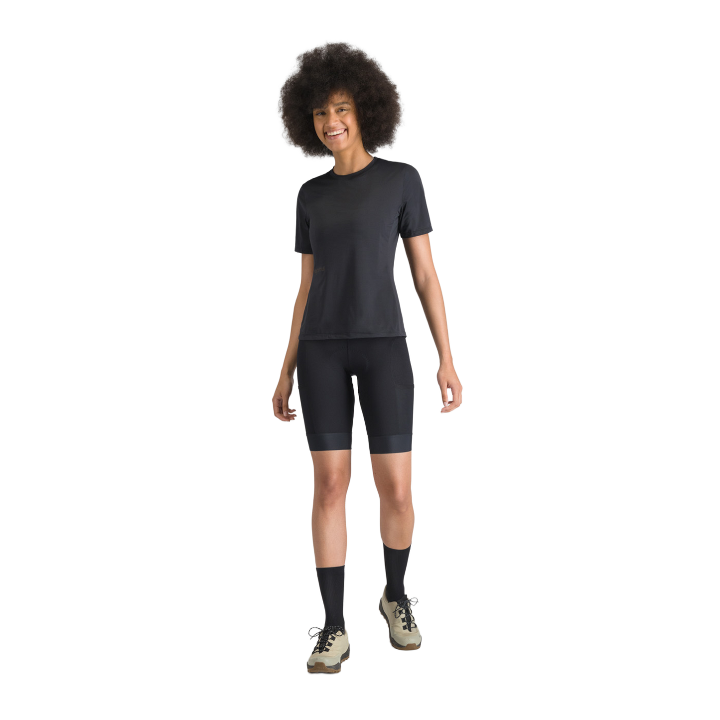 Naisten SPORTFUL SUPERGIARA TEE Lyhythihainen Jersey Musta
