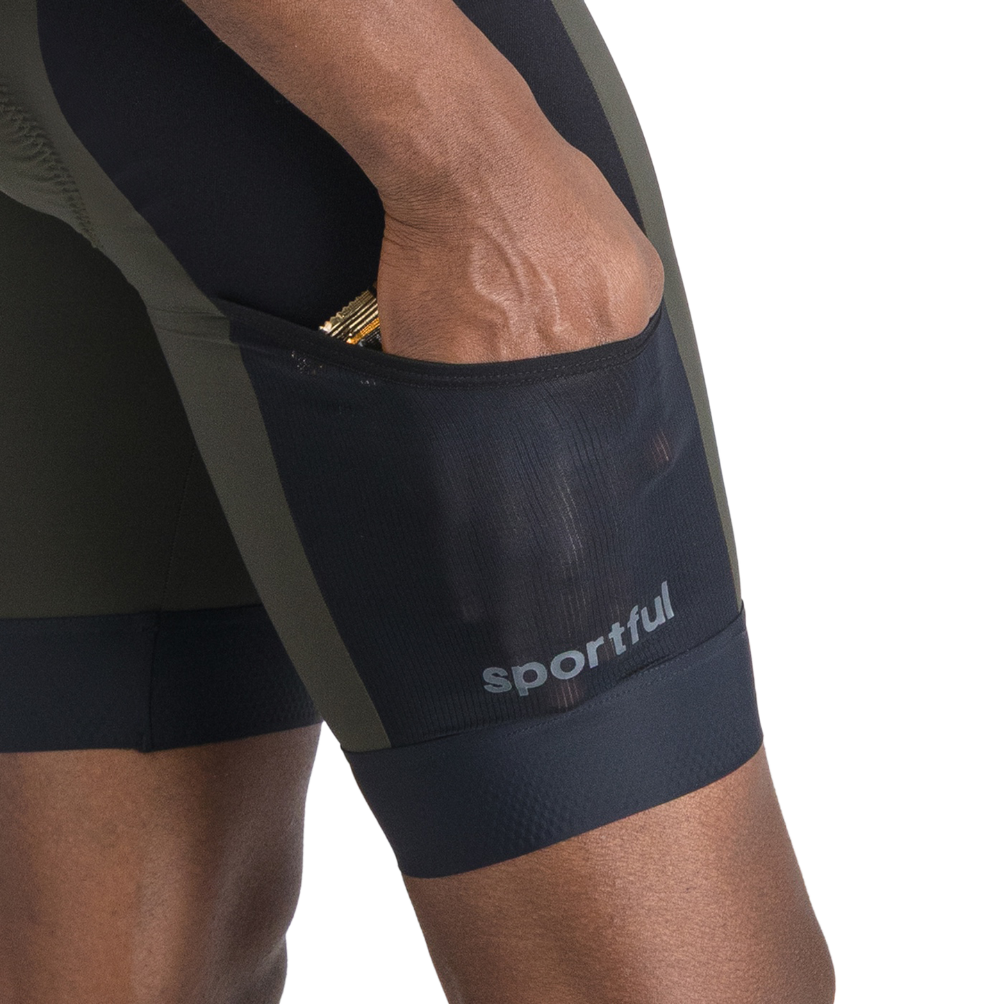 SPORTFUL SUPERGIARA 2 Bib Short Khaki/Musta