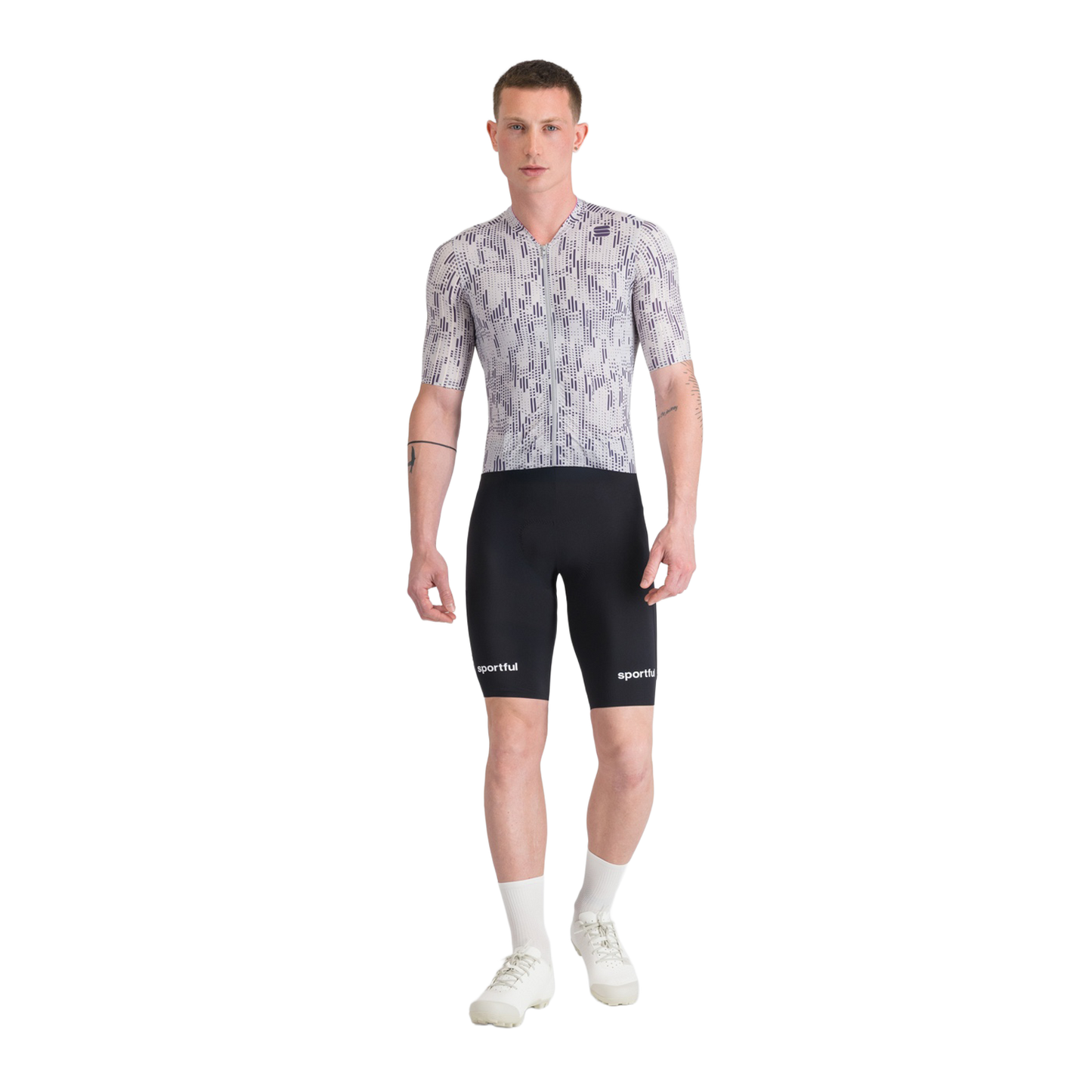 SPORTFUL G-SUIT lyhythihainen musta/harmaa