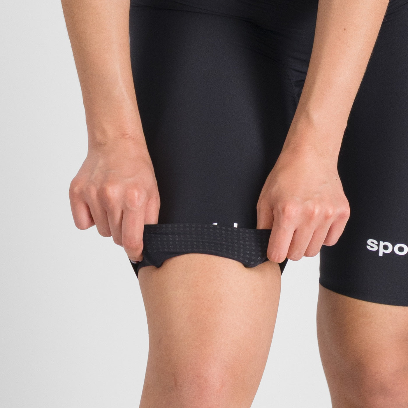 Naisten SPORTFUL G-SUIT lyhythihainen musta/valkoinen
