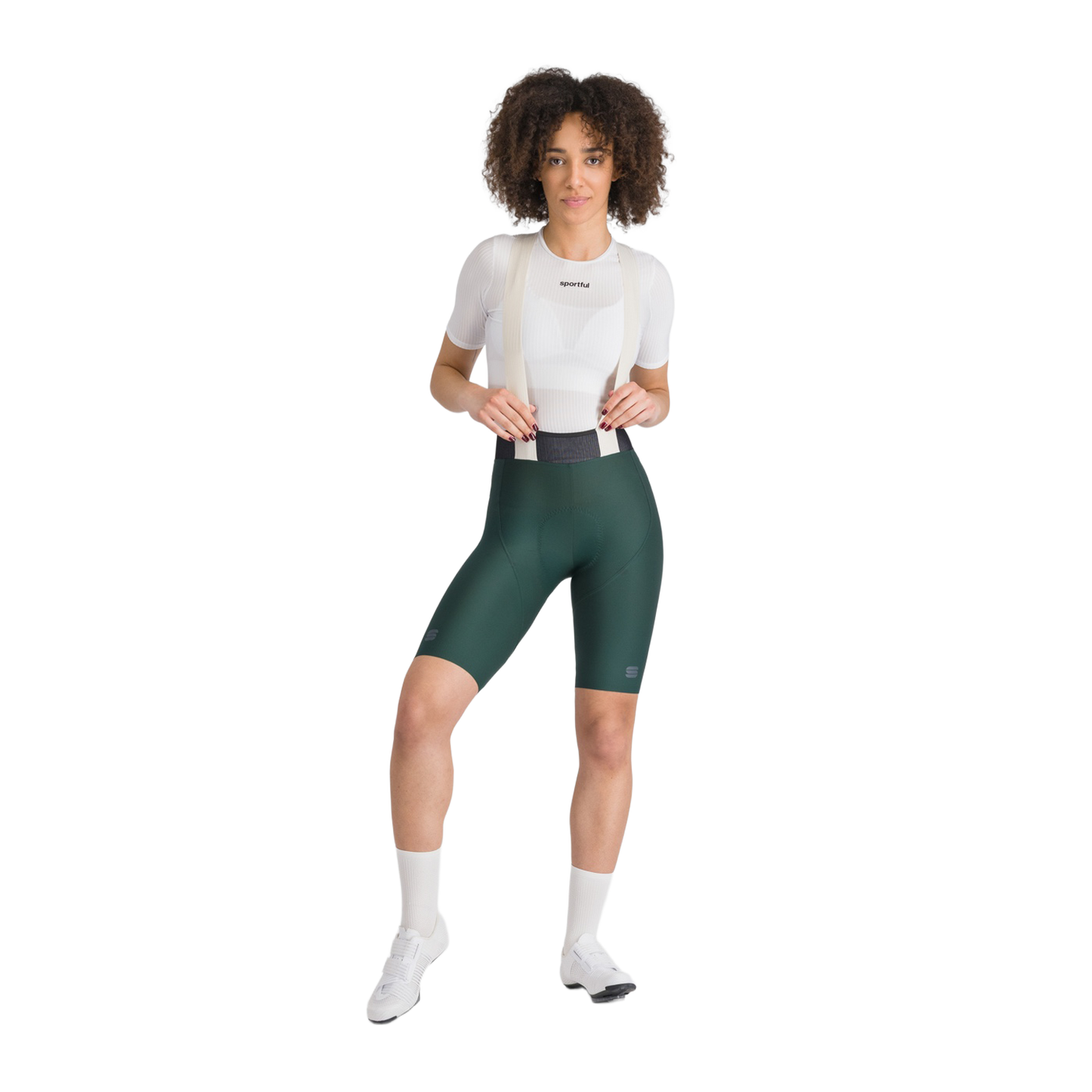 Naisten SPORTFUL LTD 2 Khaki Bib Tight -vaatteet