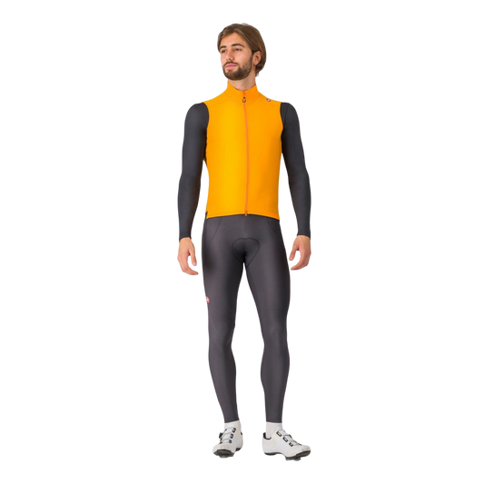 CASTELLI ESPRESSO oranssi hihaton takki