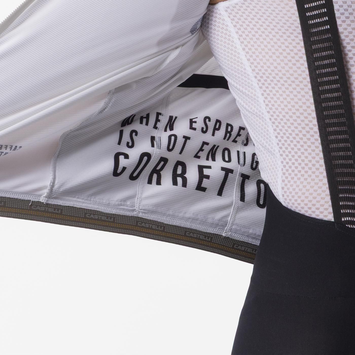 CASTELLI CORRETTO Lyhythihainen Ivory/Clay Jersey Jersey