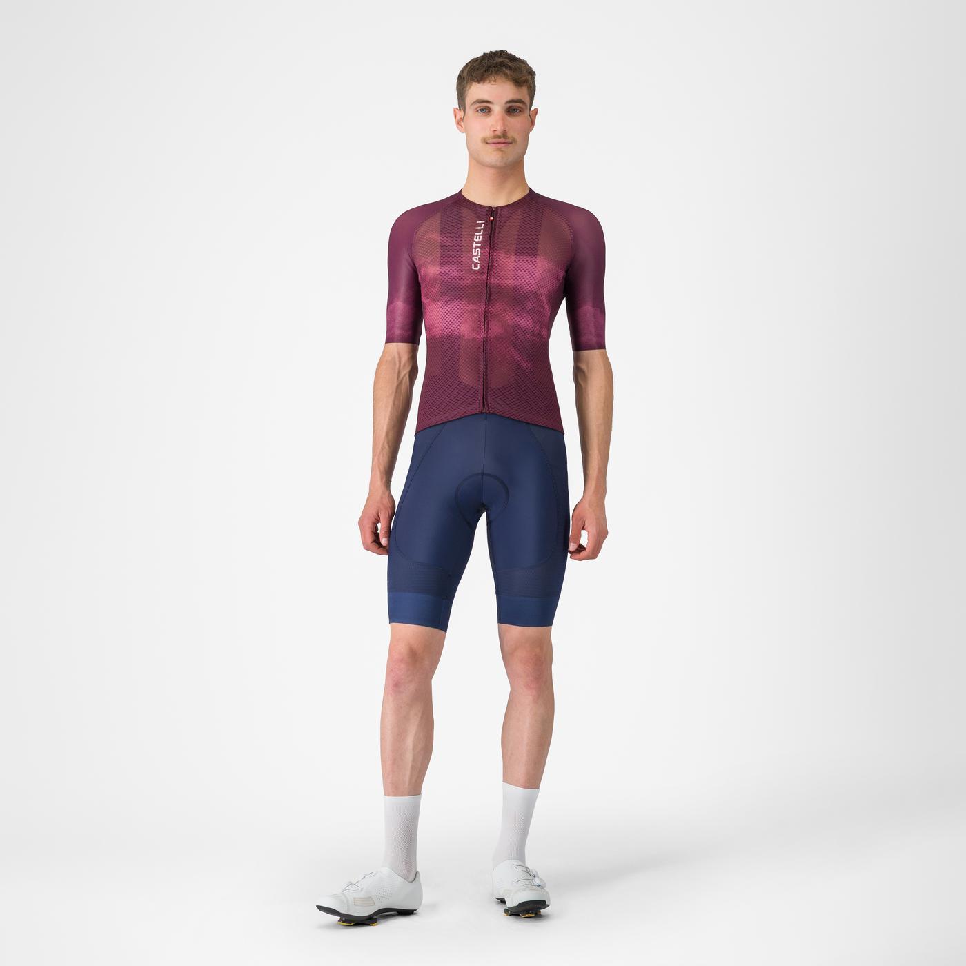 CASTELLI CLIMBER'S A/C Lyhythihainen Jersey Bordeaux