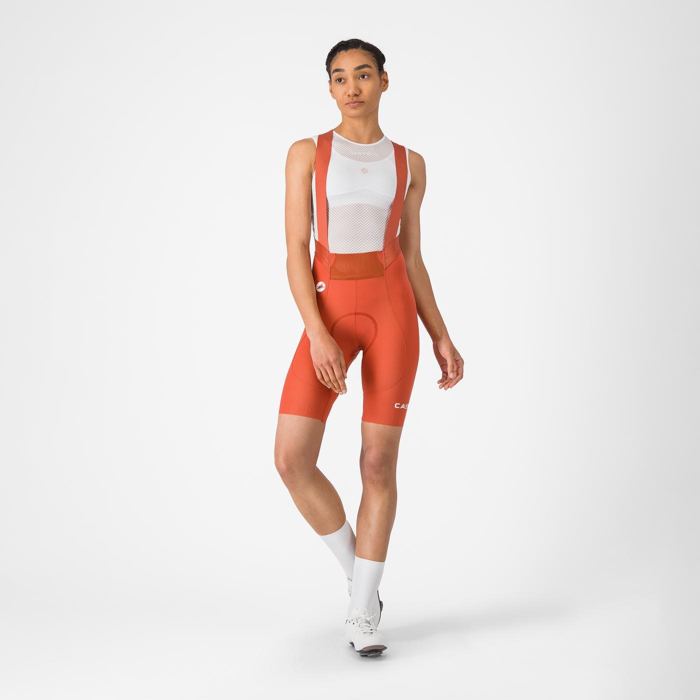 CASTELLI ESPRESSO 2 W DT Paprika Bib Tight -lappuhaalari