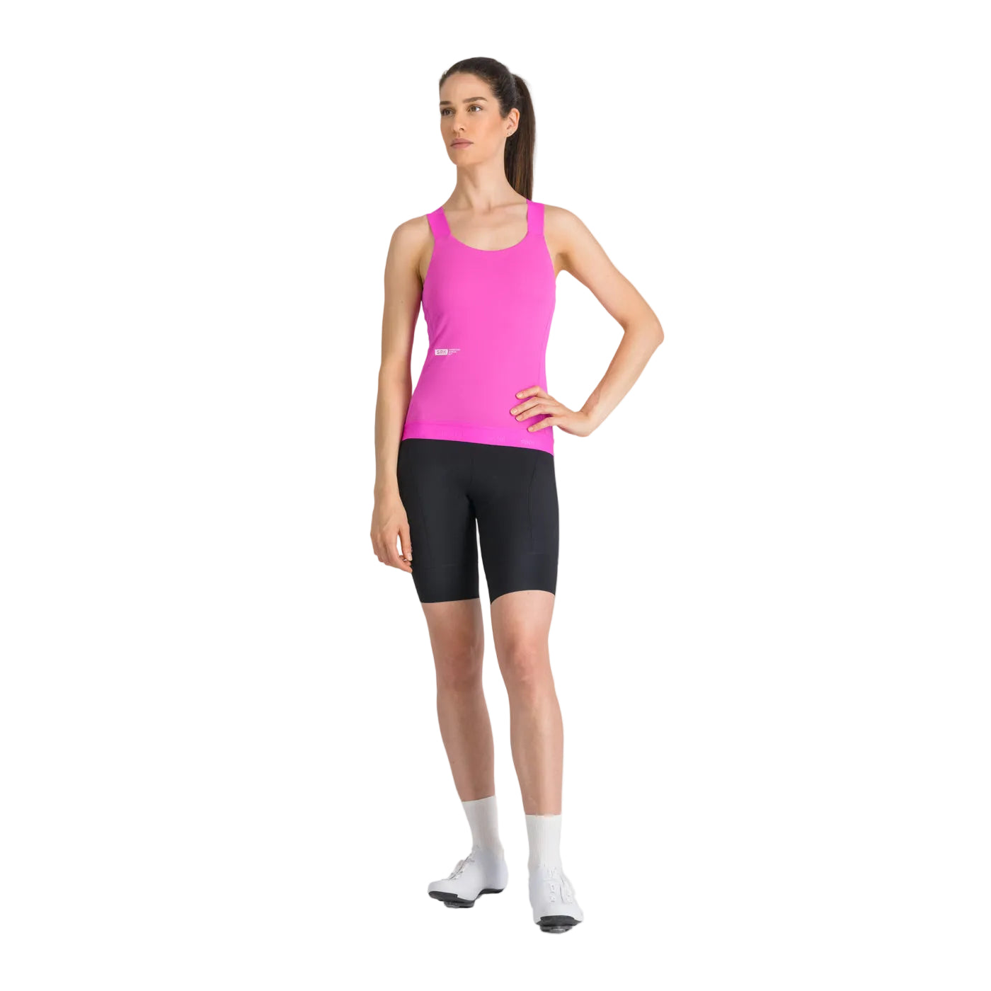 Naisten vaaleanpunainen SPORTFUL SRK TOP hihaton trikoo