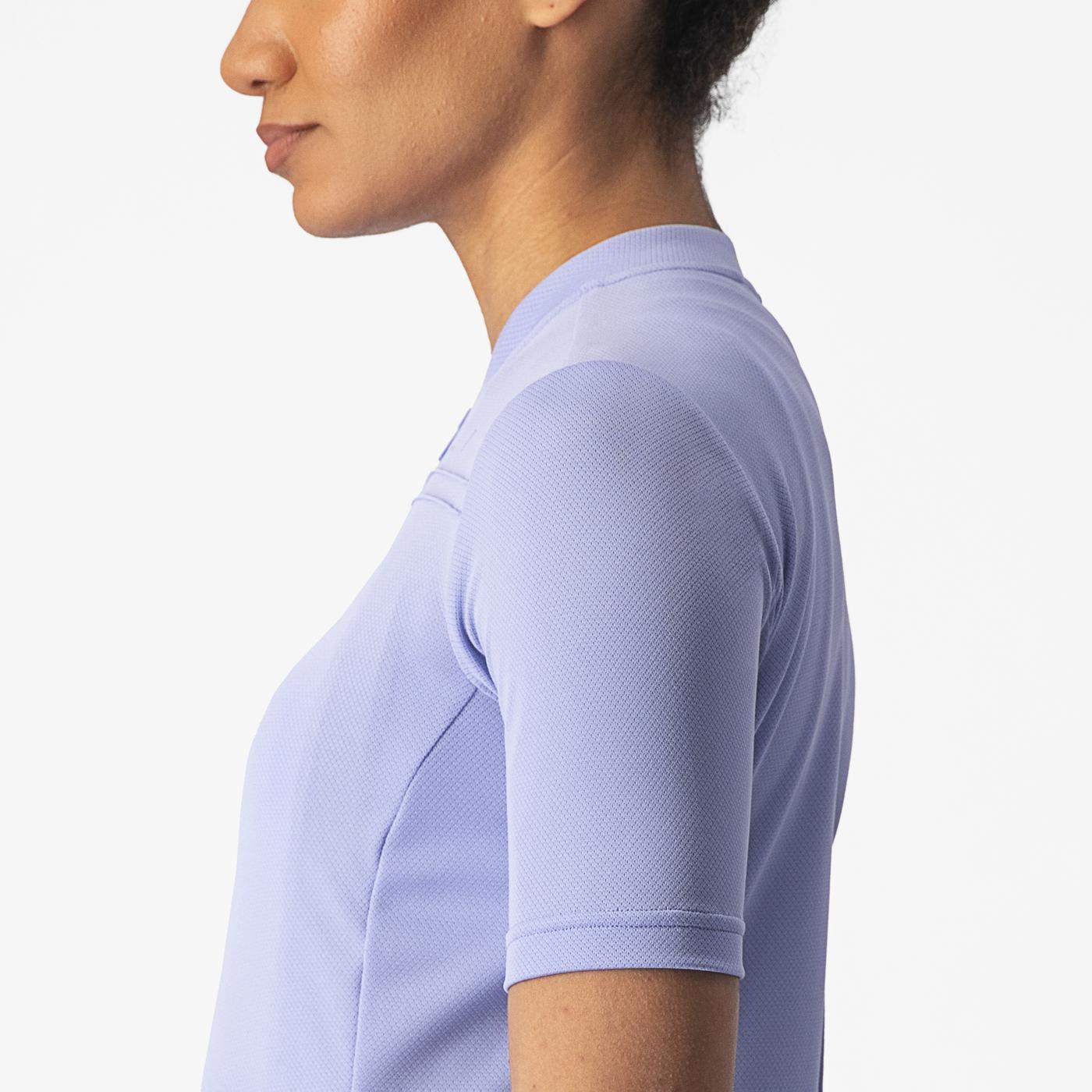 CASTELLI ANIMA 4 Naisten lyhythihainen Jersey Violetti