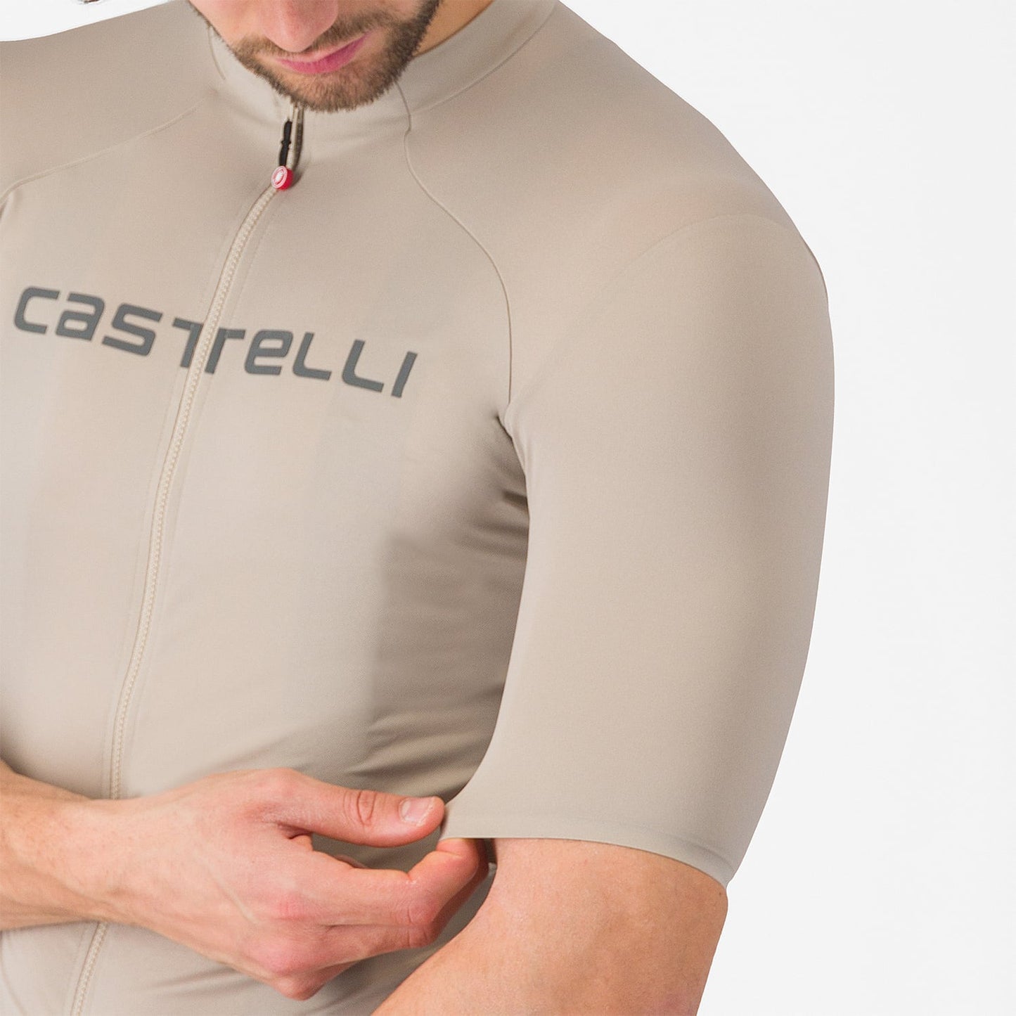 CASTELLI PROLOGO LITE lyhythihainen Jersey Beige