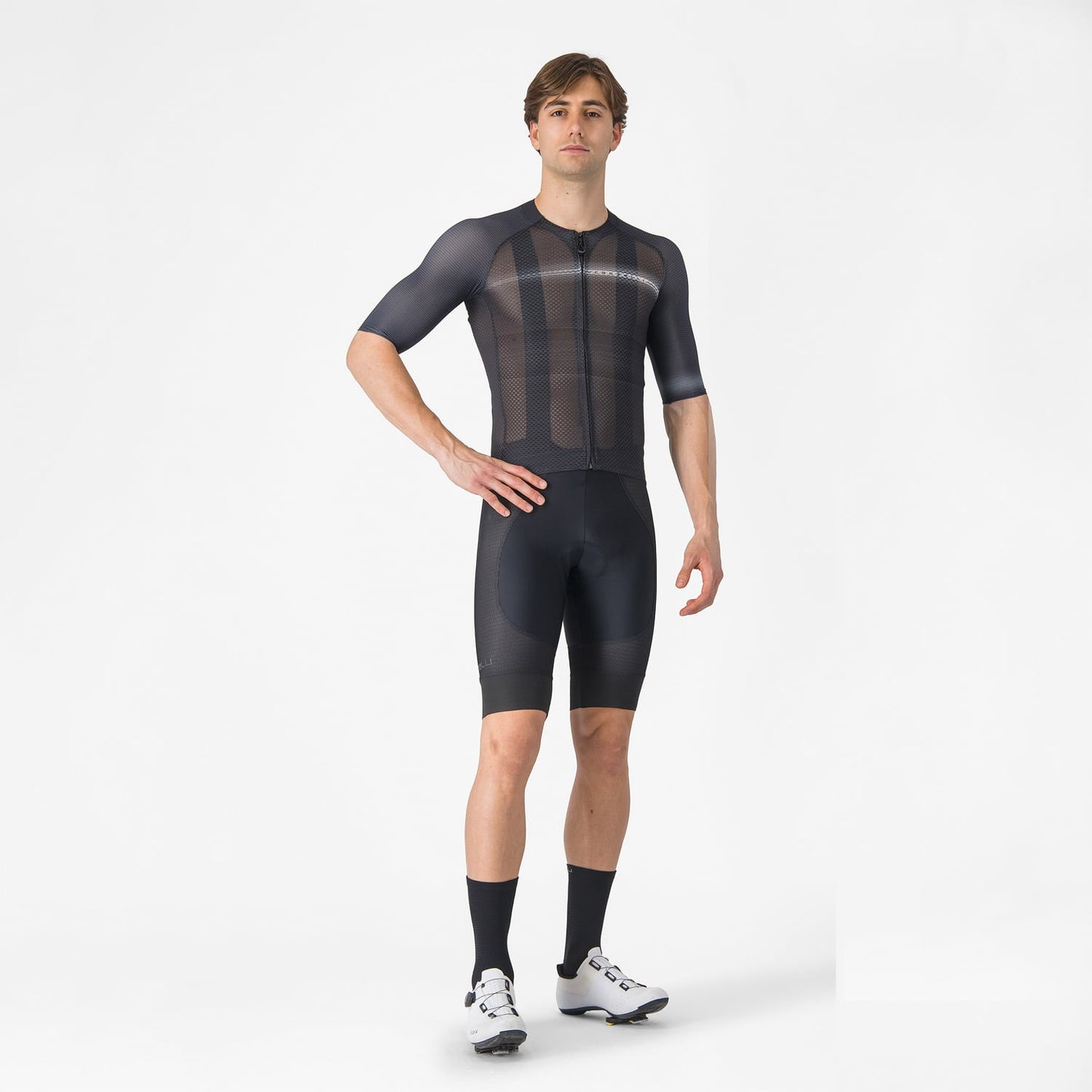 CASTELLI CLIMBER'S A/C Lyhythihainen Jersey Musta