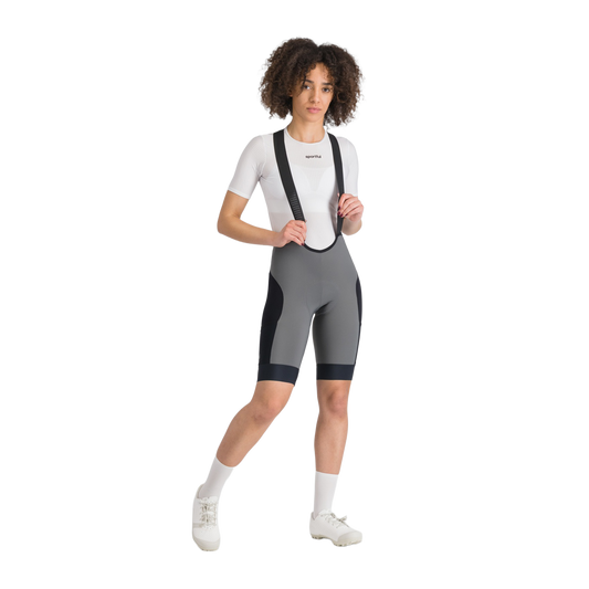 Naisten SPORTFUL SUPERGIARA 2 Bibshortit harmaa/musta