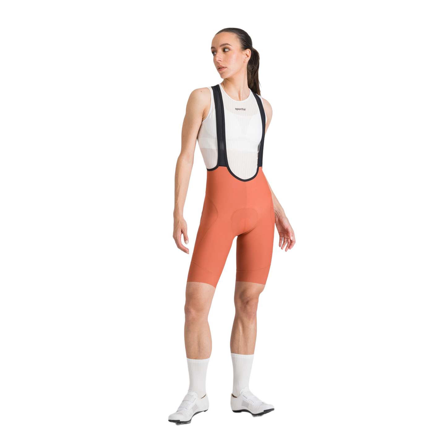 Naisten SPORTFUL PULSE Bib Tight oranssi