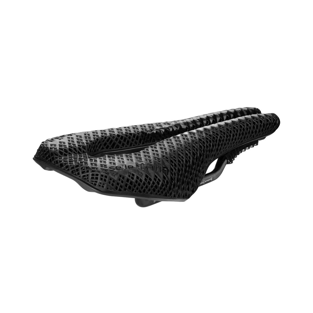 Satula SELLE ITALIA Watt 3D Kit Carbonio SUPERFLOW U3 133 mm Hiilikuitujousitukset