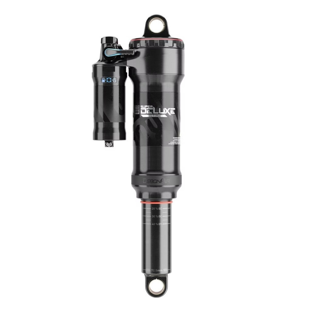 ROCKSHOX SUPER DELUXE ULTIMATE RCT DEBONAIR Low Reb/Mid Comp iskunvaimennin (Santa Cruz Megatower B2 2019+)