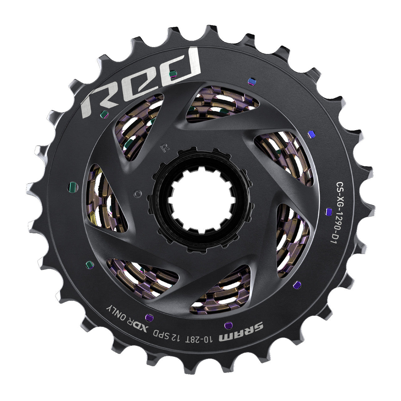 SRAM RED XG-1290 12V kasetti Rainbow